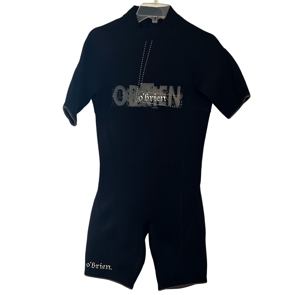 NWT O’Brien Men’s Shorty Wetsuit Black Medium